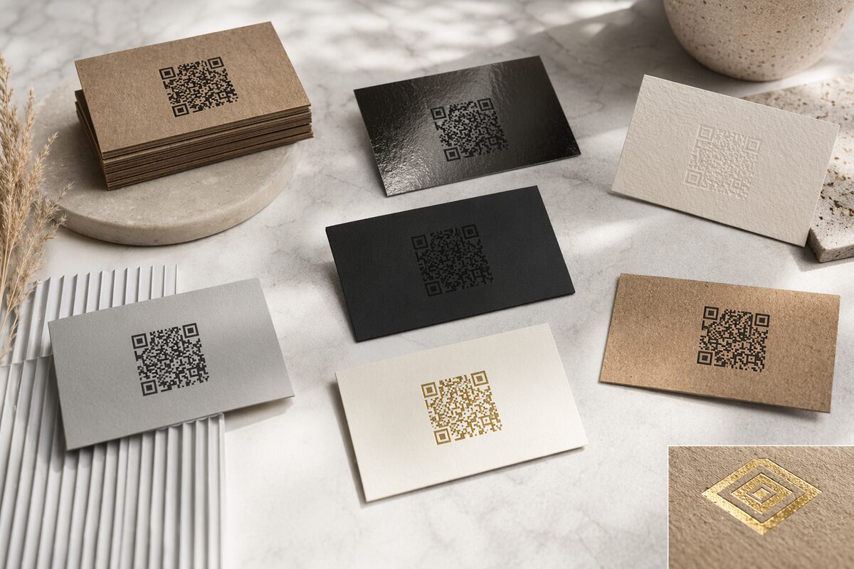 Визитки с QR-кодом